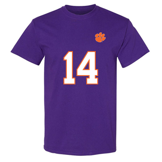 Clemson - NCAA Football : London Merritt - Replica Shersey T-Shirt-0