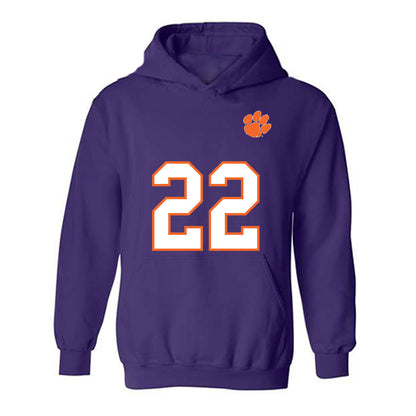 Clemson - NCAA Football : Corey Myrick - Replica Shersey Hooded Sweatshirt-0