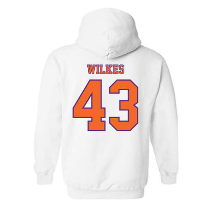 Clemson - NCAA Football : Billy Wilkes - Replica Shersey Hooded Sweatshirt-1