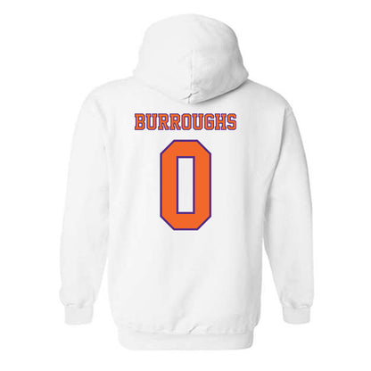 Clemson - NCAA Football : Naeem Burroughs - Replica Shersey Hooded Sweatshirt-1