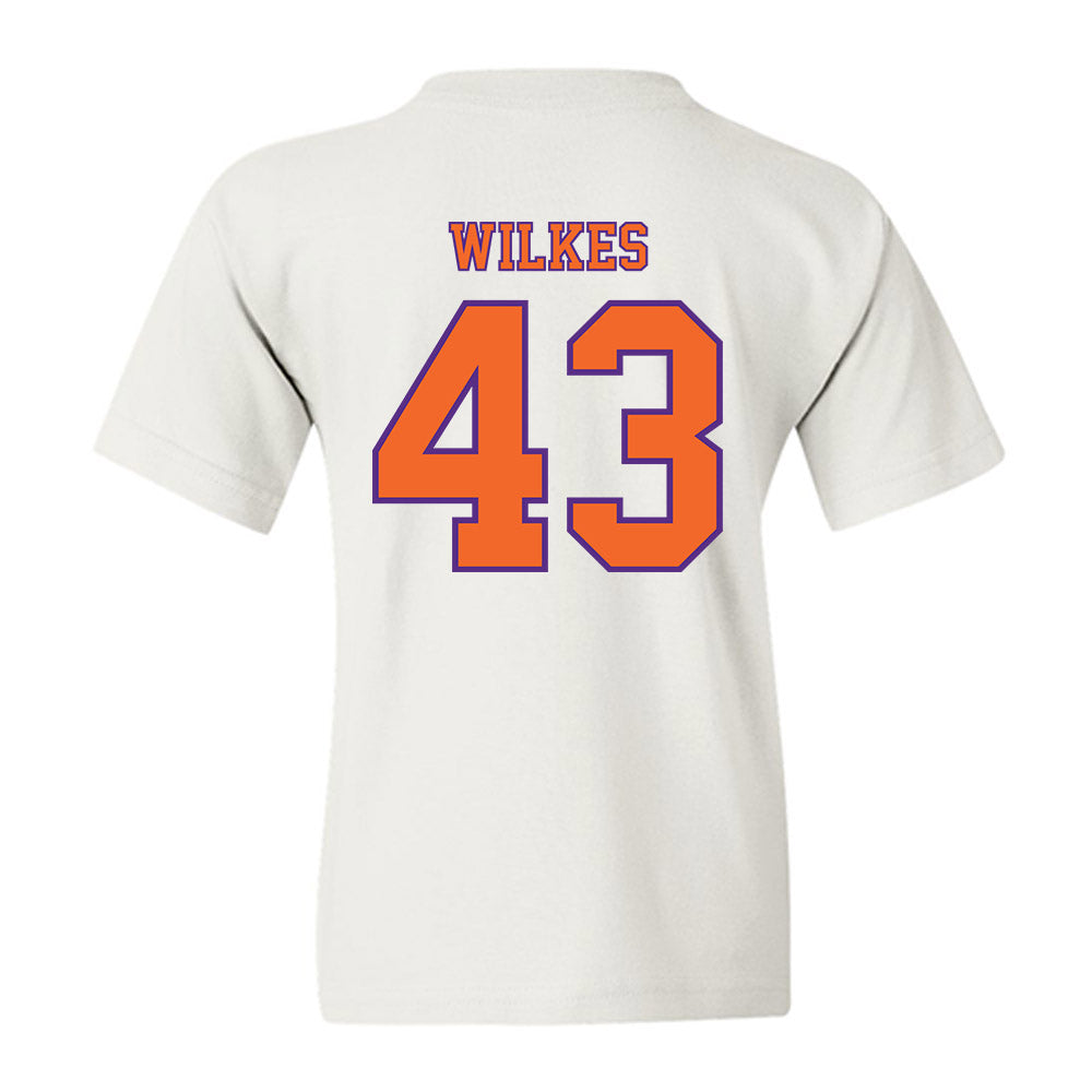 Clemson - NCAA Football : Billy Wilkes - Replica Shersey Youth T-Shirt-1