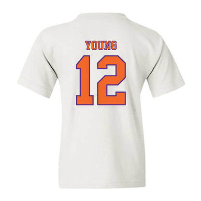 Clemson - NCAA Football : Shavar Young - Replica Shersey Youth T-Shirt-1