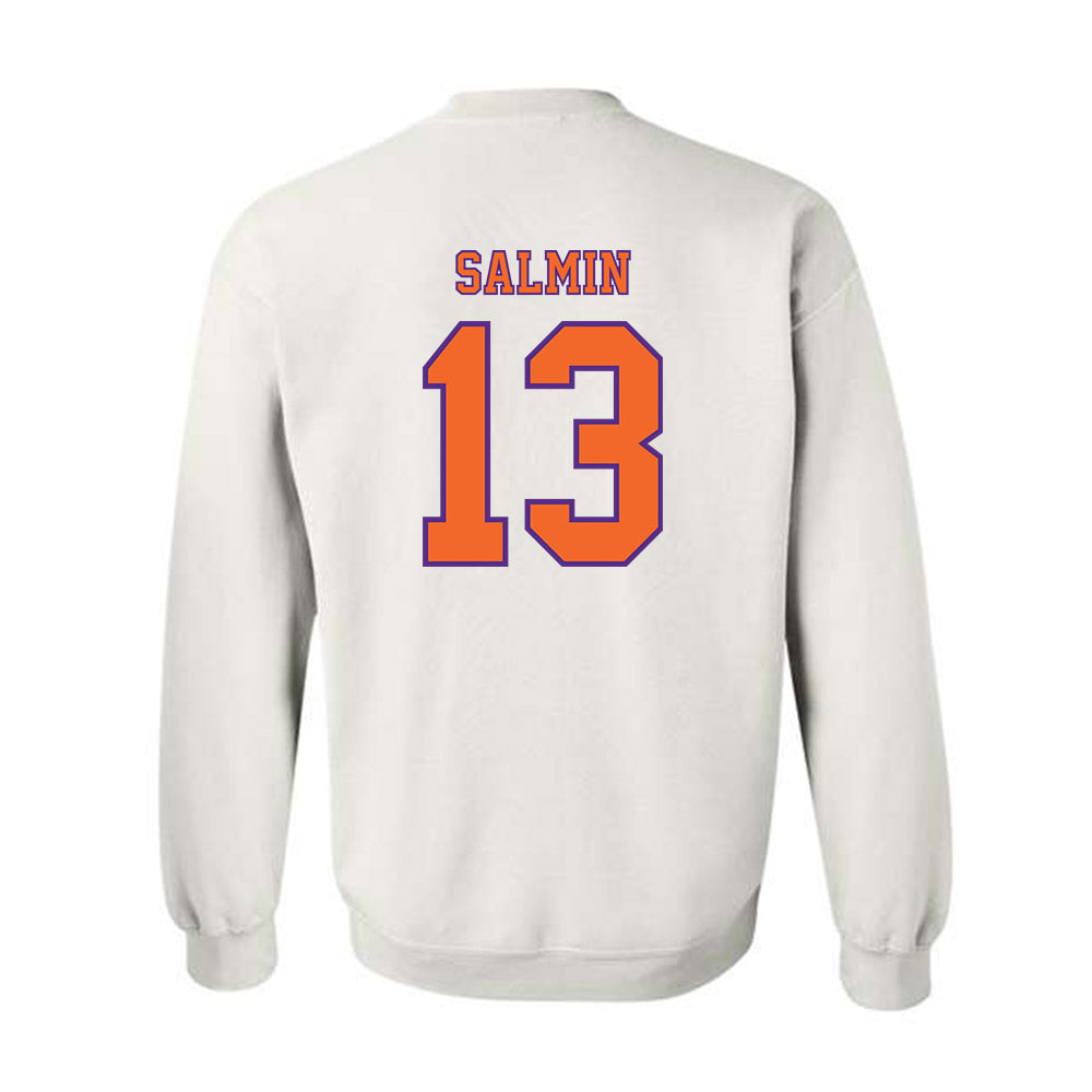 Clemson - NCAA Football : Connor Salmin - Replica Shersey Crewneck Sweatshirt-1