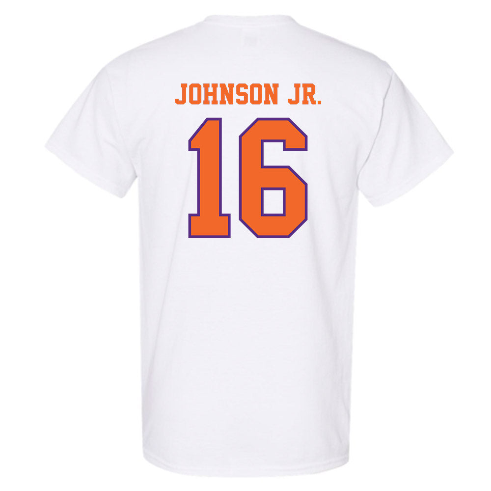 Clemson - NCAA Football : Chris Johnson Jr. - Replica Shersey T-Shirt-1