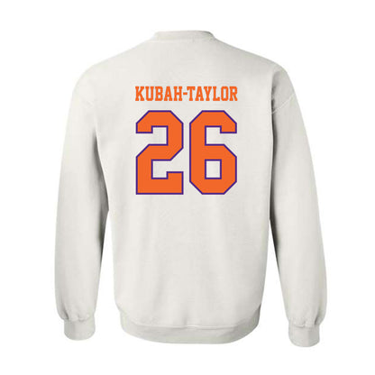 Clemson - NCAA Football : C.J. Kubah-Taylor - Replica Shersey Crewneck Sweatshirt-1