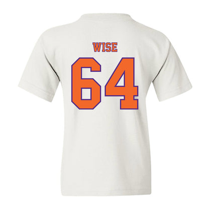 Clemson - NCAA Football : Grant Wise - Replica Shersey Youth T-Shirt-1