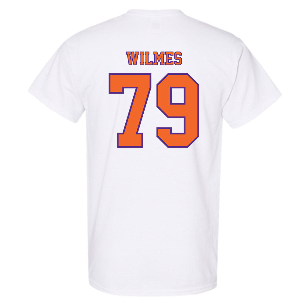 Clemson - NCAA Football : Braden Wilmes - Replica Shersey T-Shirt-1