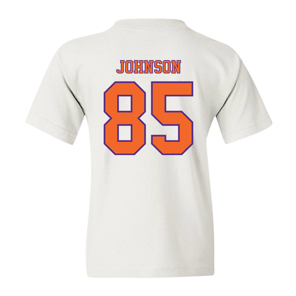Clemson - NCAA Football : Charlie Johnson - Replica Shersey Youth T-Shirt-1