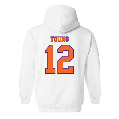 Clemson - NCAA Football : Shavar Young - Replica Shersey Hooded Sweatshirt-1