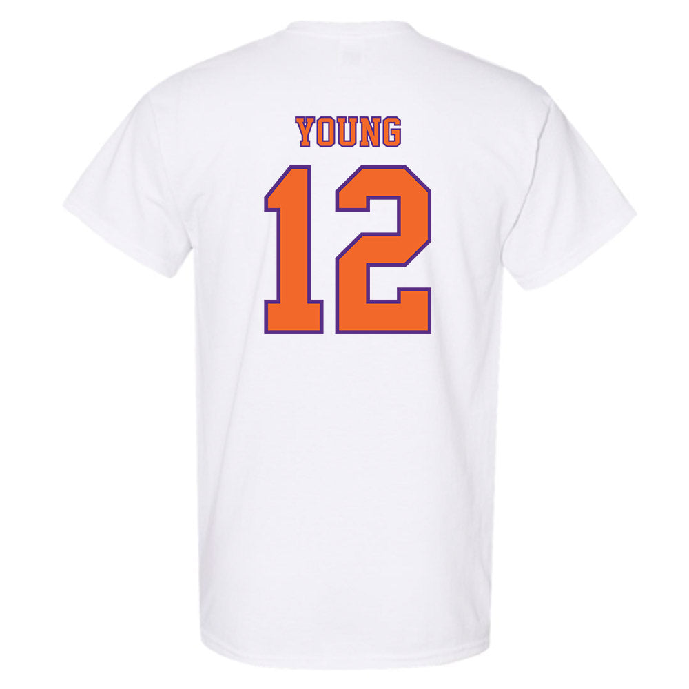 Clemson - NCAA Football : Shavar Young - Replica Shersey T-Shirt-1