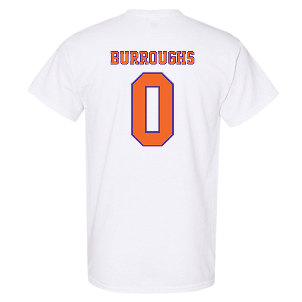 Clemson - NCAA Football : Naeem Burroughs - Replica Shersey T-Shirt-1