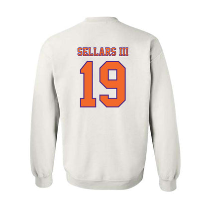 Clemson - NCAA Football : Gordon Sellars III - Replica Shersey Crewneck Sweatshirt-1