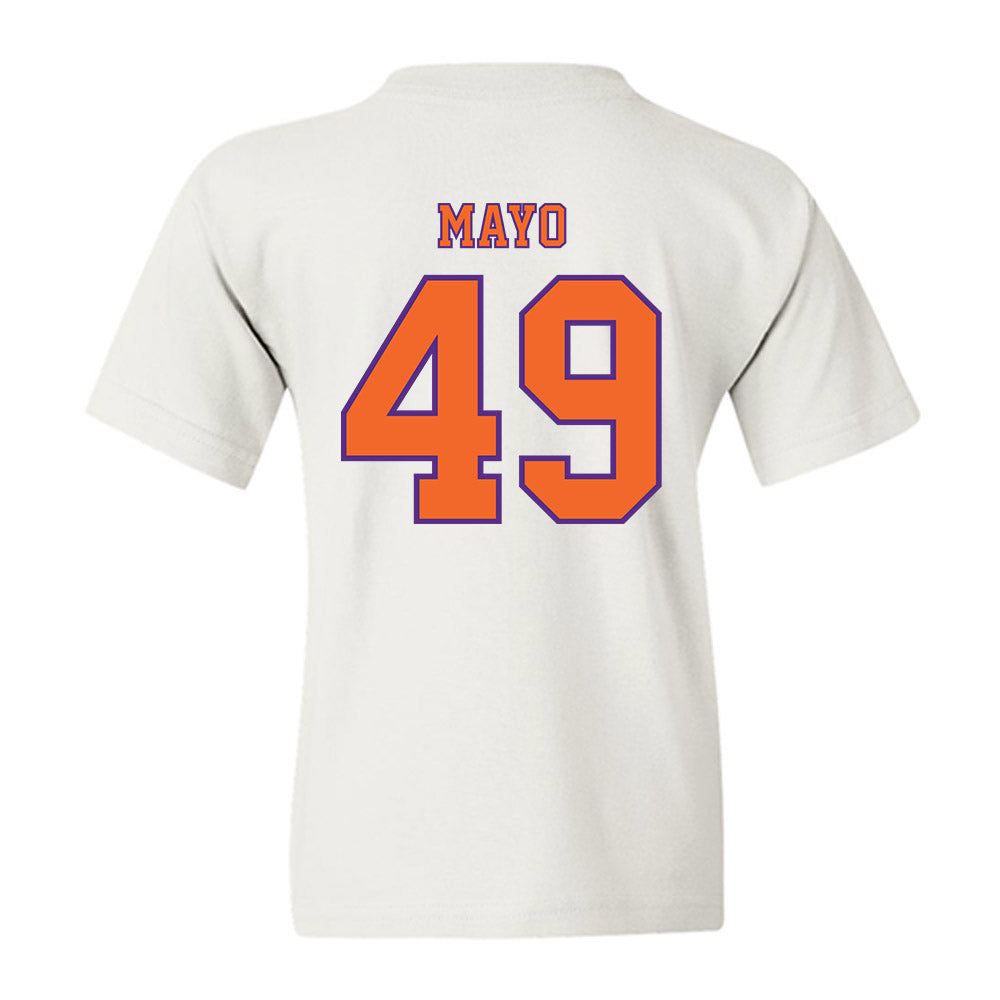 Clemson - NCAA Football : Darien Mayo - Replica Shersey Youth T-Shirt-1