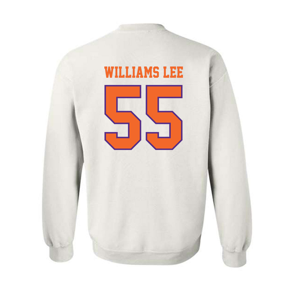 Clemson - NCAA Football : Makhi Williams Lee - Replica Shersey Crewneck Sweatshirt-1