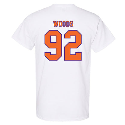Clemson - NCAA Football : Davarrick Woods - Replica Shersey T-Shirt-1