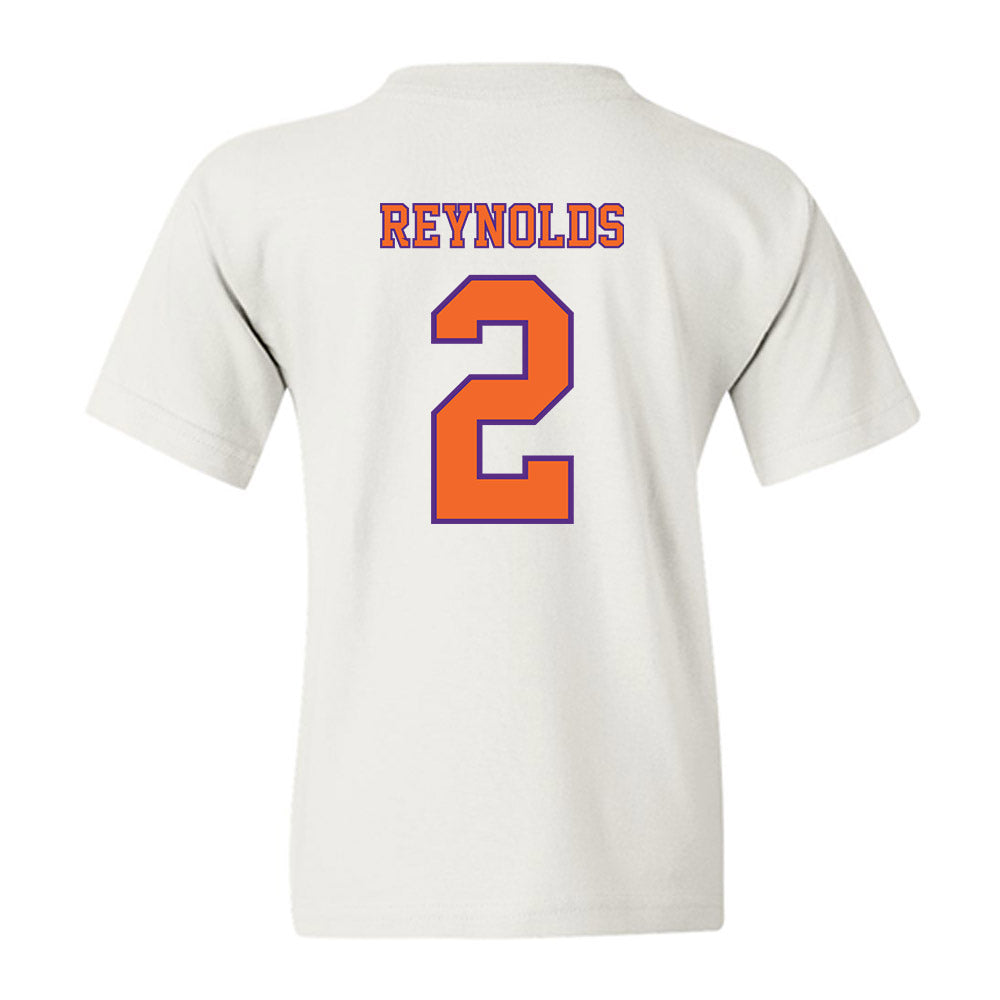 Clemson - NCAA Football : Tait Reynolds - Replica Shersey Youth T-Shirt-1