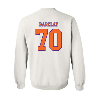 Clemson - NCAA Football : Chancellor Barclay - Replica Shersey Crewneck Sweatshirt-1