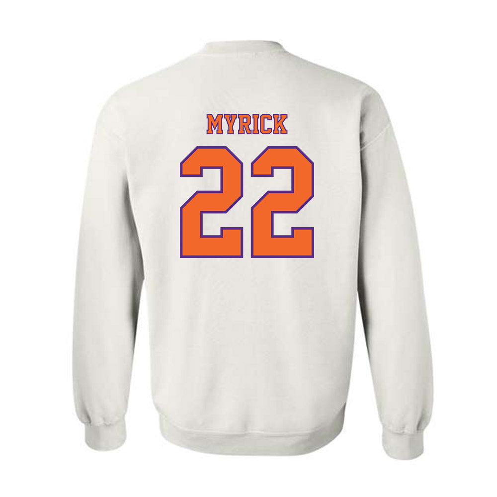 Clemson - NCAA Football : Corey Myrick - Replica Shersey Crewneck Sweatshirt-1