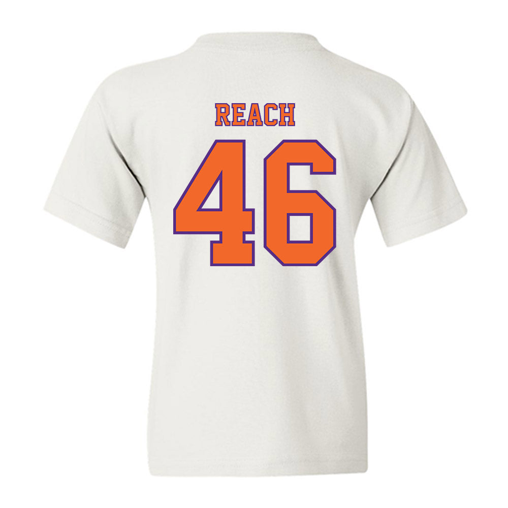 Clemson - NCAA Football : Jackson Reach - Replica Shersey Youth T-Shirt-1