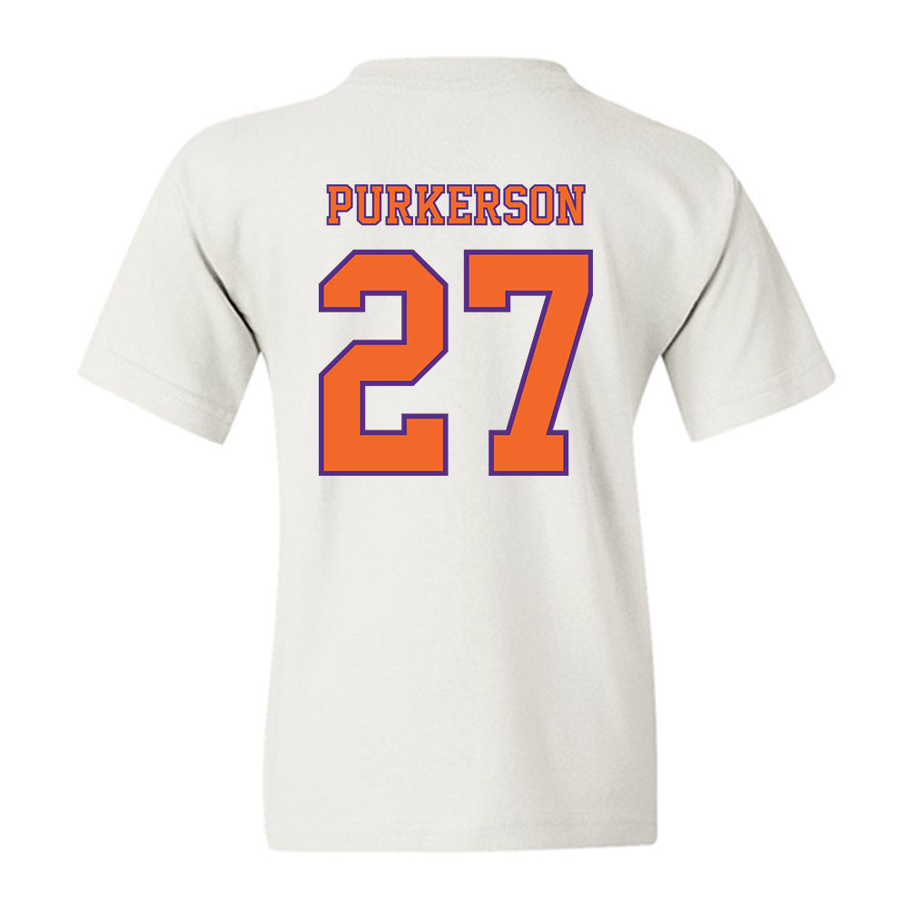 Clemson - NCAA Football : Jack Purkerson - Replica Shersey Youth T-Shirt-1