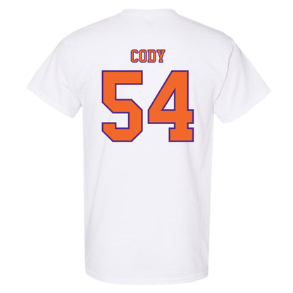 Clemson - NCAA Football : Kam Cody - Replica Shersey T-Shirt-1