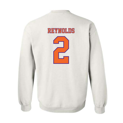 Clemson - NCAA Football : Tait Reynolds - Replica Shersey Crewneck Sweatshirt-1