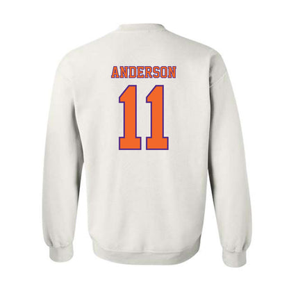 Clemson - NCAA Football : Polo Anderson - Replica Shersey Crewneck Sweatshirt-1