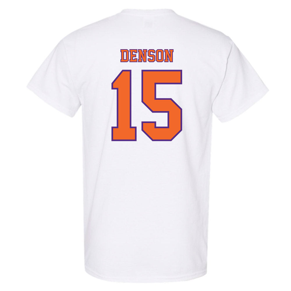 Clemson - NCAA Football : Chris Denson - Replica Shersey T-Shirt-1