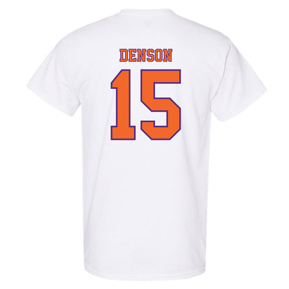 Clemson - NCAA Football : Chris Denson - Replica Shersey T-Shirt-1
