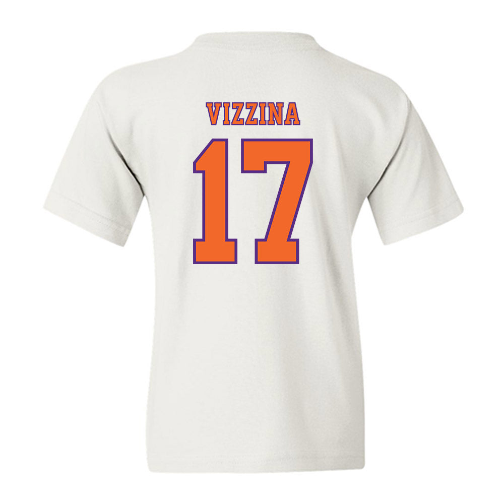 Clemson - NCAA Football : Christopher Vizzina - Replica Shersey Youth T-Shirt-1