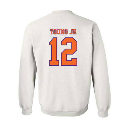 Clemson - NCAA Football : Shavar Young Jr - Replica Shersey Crewneck Sweatshirt-1