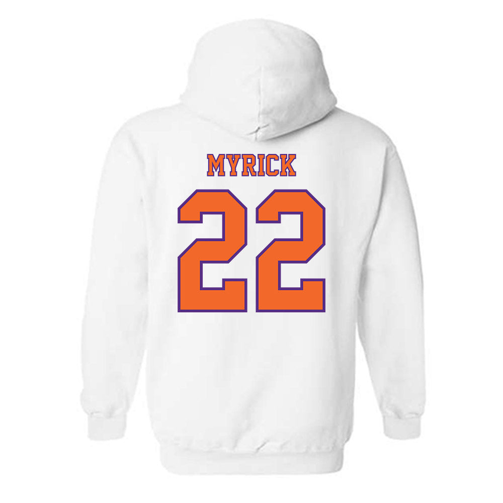 Clemson - NCAA Football : Corey Myrick - Replica Shersey Hooded Sweatshirt-1