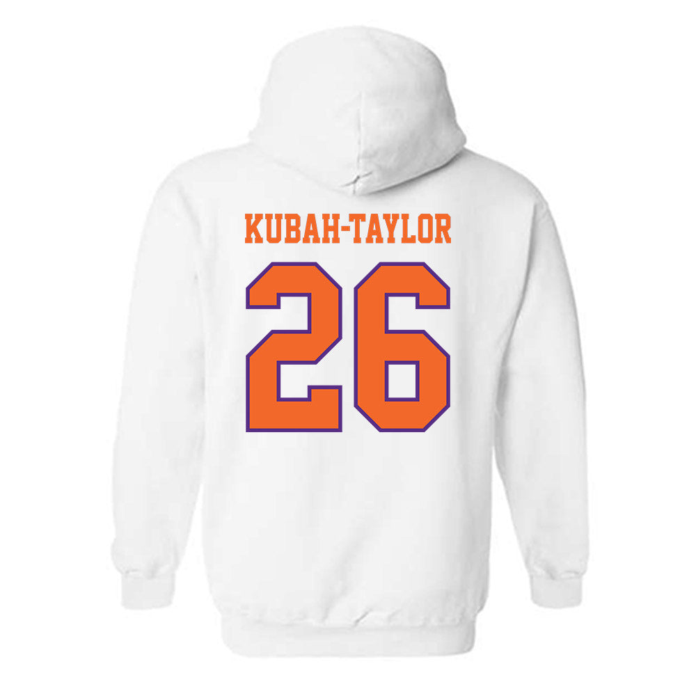 Clemson - NCAA Football : C.J. Kubah-Taylor - Replica Shersey Hooded Sweatshirt-1