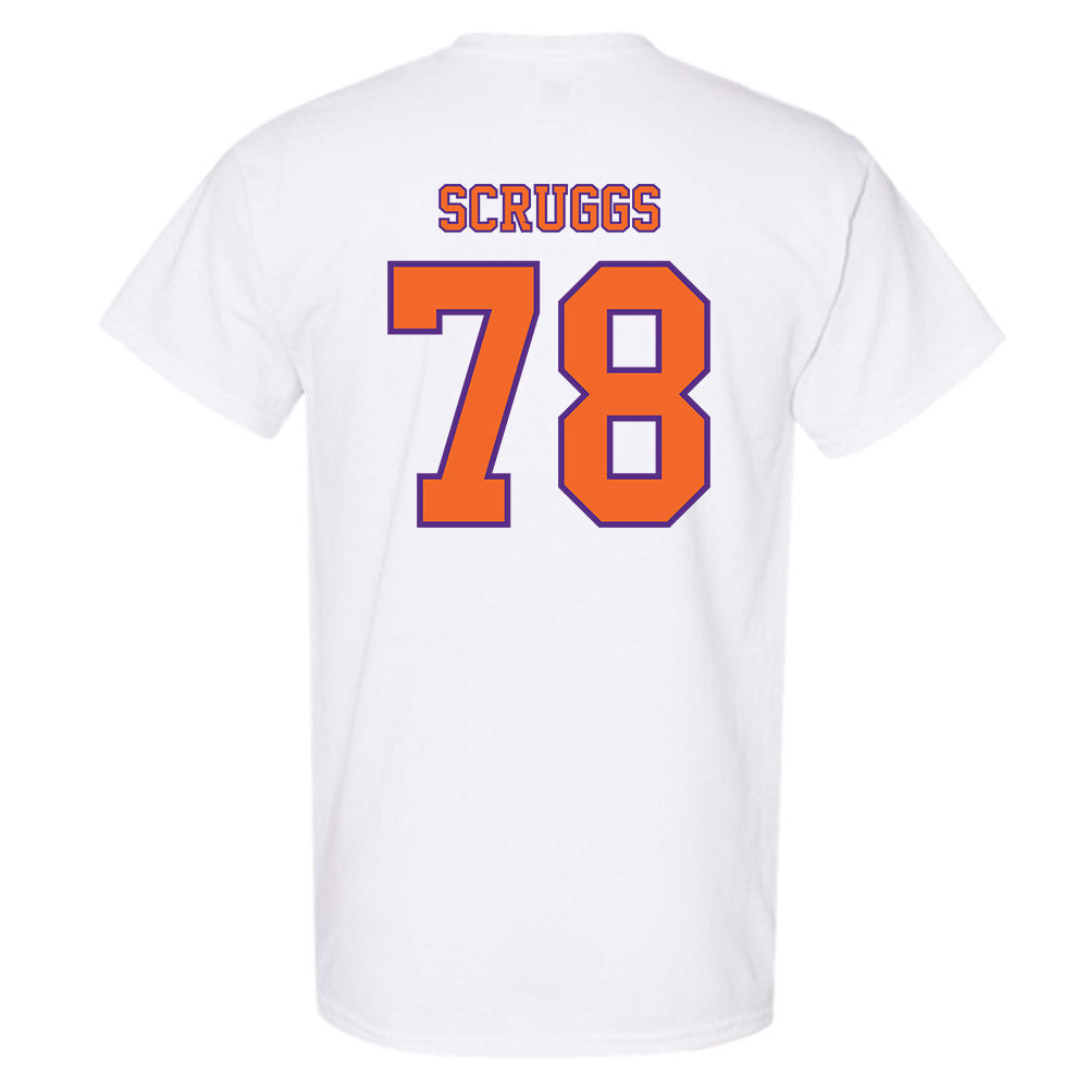 Clemson - NCAA Football : Carter Scruggs - Replica Shersey T-Shirt-1