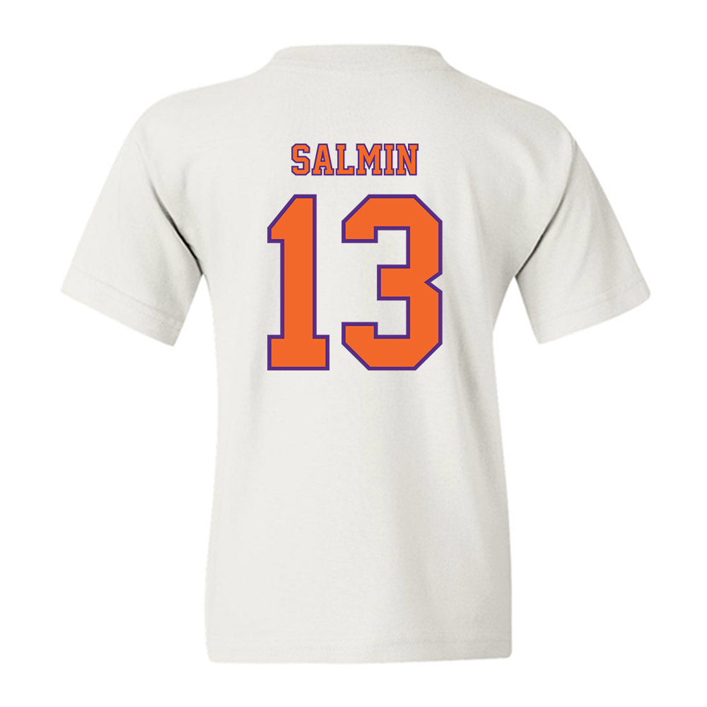 Clemson - NCAA Football : Connor Salmin - Replica Shersey Youth T-Shirt-1