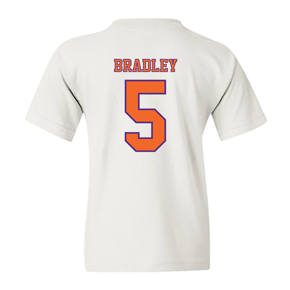 Clemson - NCAA Football : Brock Bradley - Replica Shersey Youth T-Shirt-1