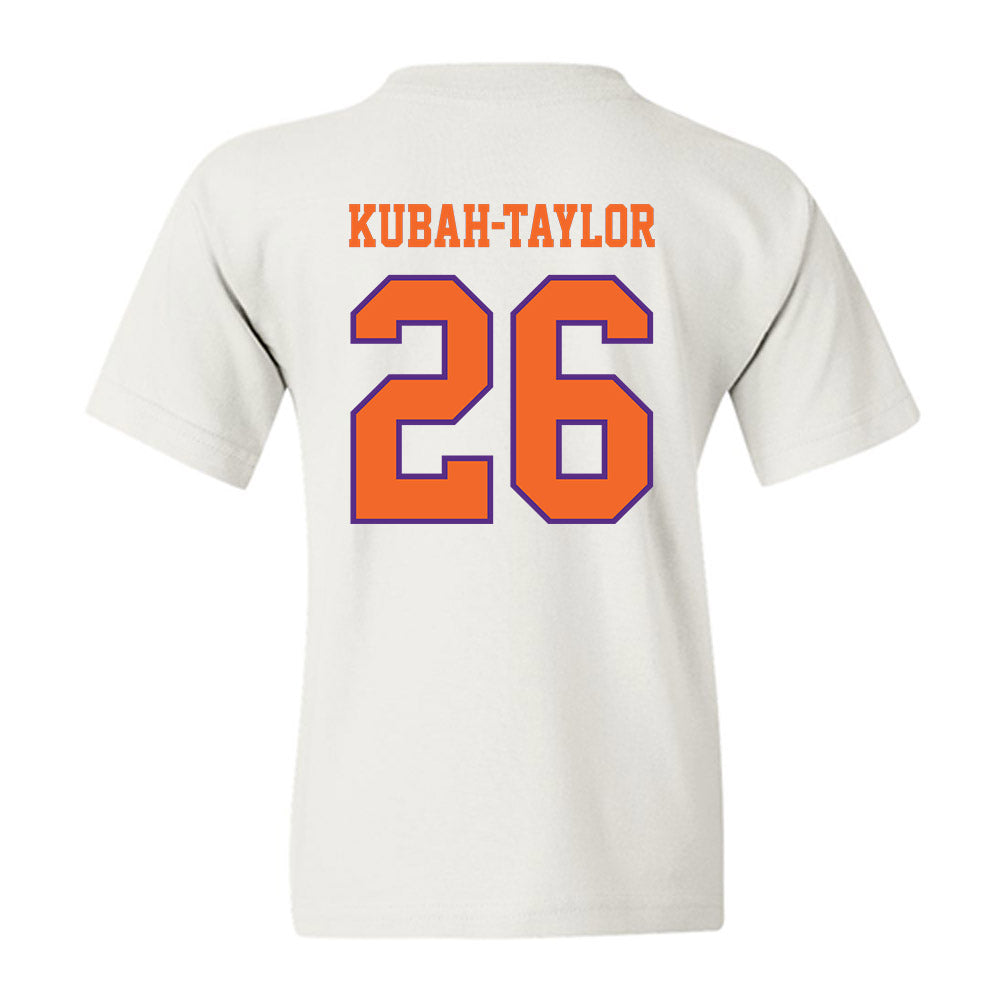 Clemson - NCAA Football : C.J. Kubah-Taylor - Replica Shersey Youth T-Shirt-1