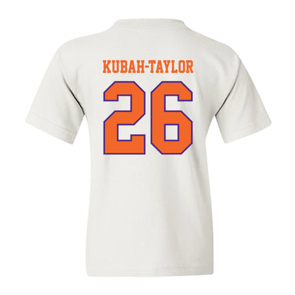 Clemson - NCAA Football : C.J. Kubah-Taylor - Replica Shersey Youth T-Shirt-1