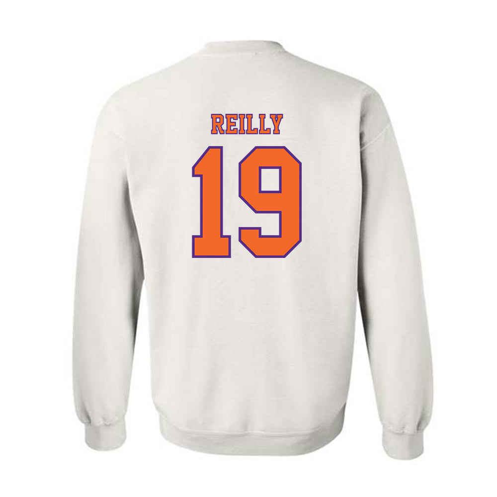 Clemson - NCAA Football : Brayden Reilly - Replica Shersey Crewneck Sweatshirt-1