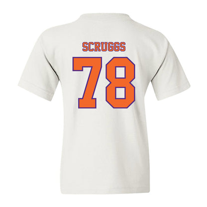 Clemson - NCAA Football : Carter Scruggs - Replica Shersey Youth T-Shirt-1