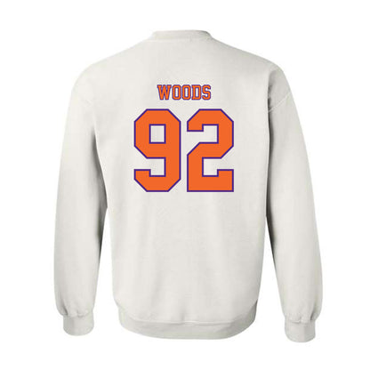 Clemson - NCAA Football : Davarrick Woods - Replica Shersey Crewneck Sweatshirt-1