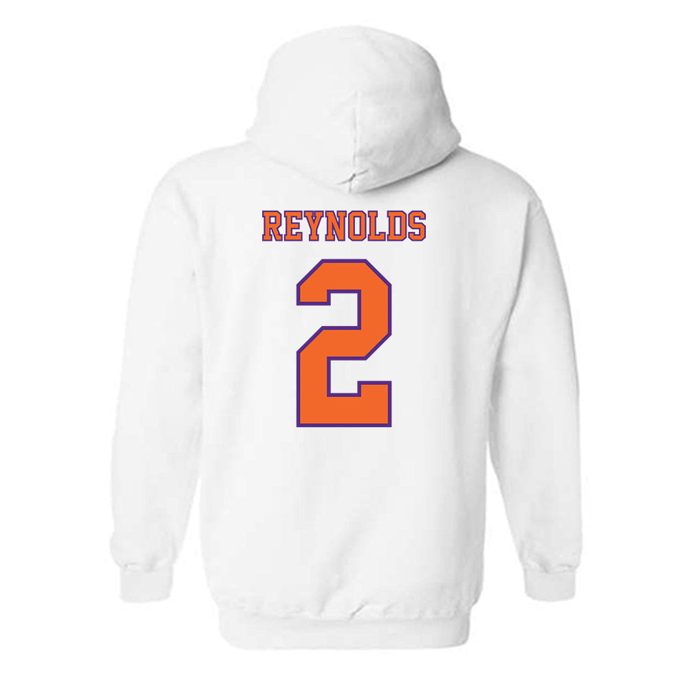 Clemson - NCAA Football : Tait Reynolds - Replica Shersey Hooded Sweatshirt-1