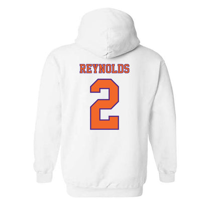 Clemson - NCAA Football : Tait Reynolds - Replica Shersey Hooded Sweatshirt-1