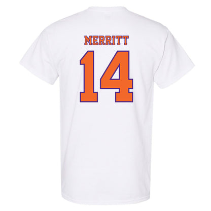 Clemson - NCAA Football : London Merritt - Replica Shersey T-Shirt-1
