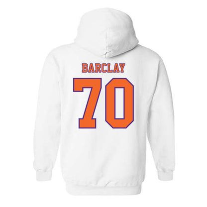Clemson - NCAA Football : Chancellor Barclay - Replica Shersey Hooded Sweatshirt-1
