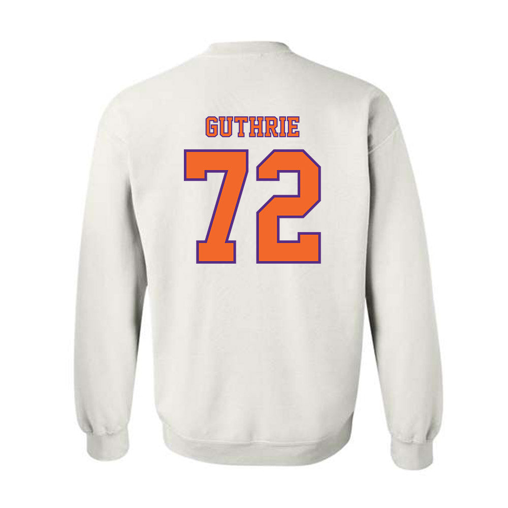 Clemson - NCAA Football : Adam Guthrie - Replica Shersey Crewneck Sweatshirt-1