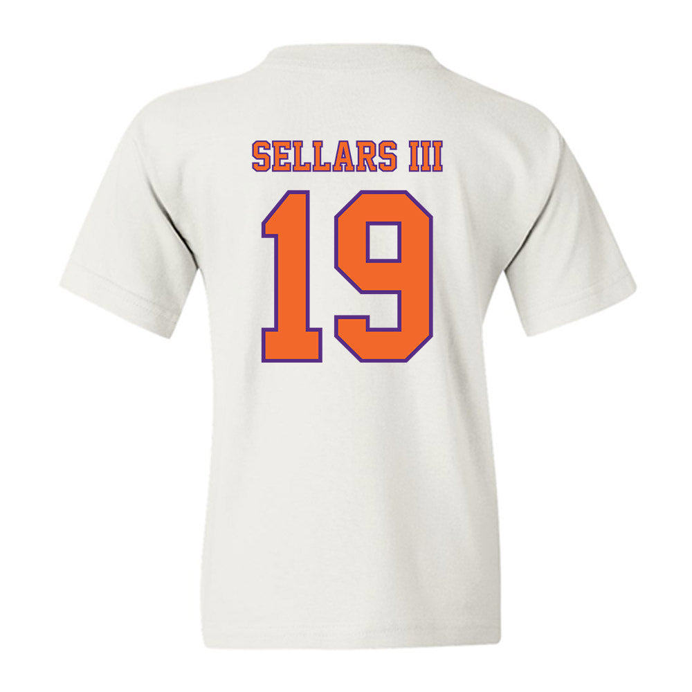 Clemson - NCAA Football : Gordon Sellars III - Replica Shersey Youth T-Shirt-1