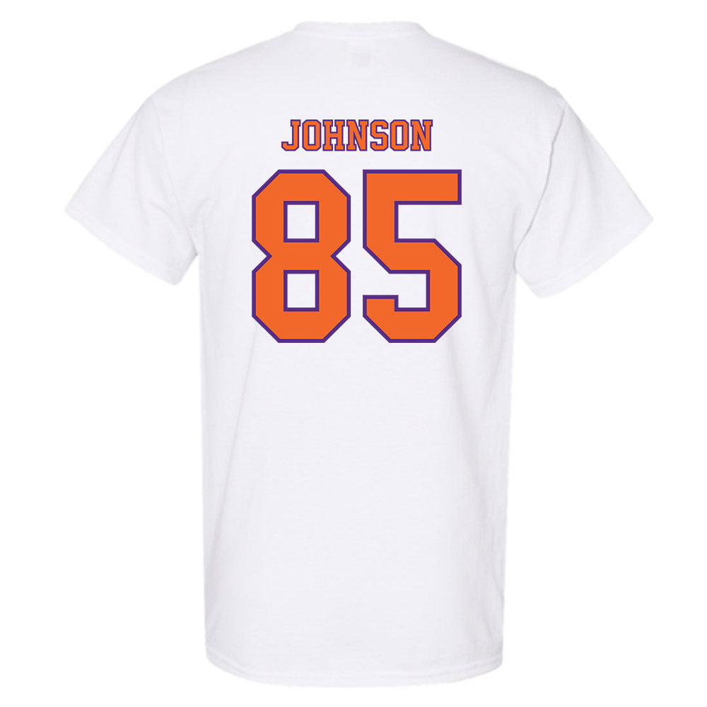 Clemson - NCAA Football : Charlie Johnson - Replica Shersey T-Shirt-1