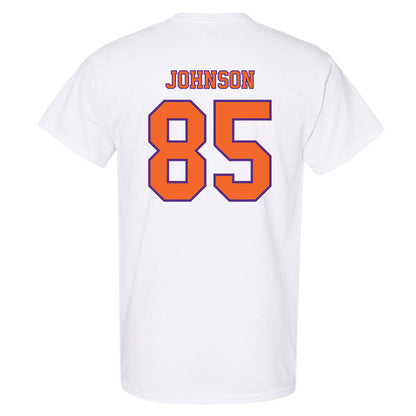 Clemson - NCAA Football : Charlie Johnson - Replica Shersey T-Shirt-1