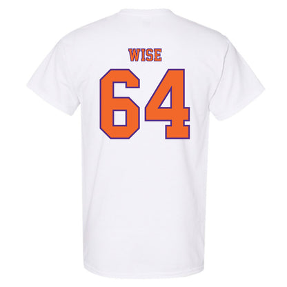 Clemson - NCAA Football : Grant Wise - Replica Shersey T-Shirt-1